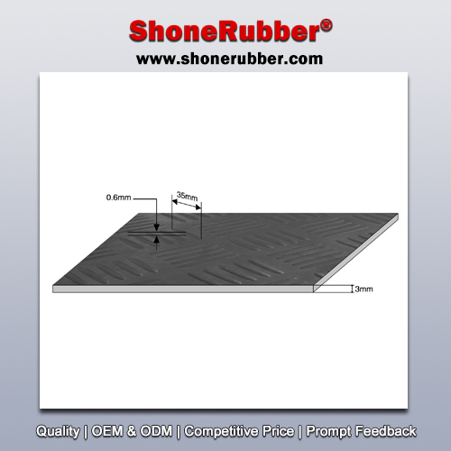 Checker Runner Floor ShoneRubber