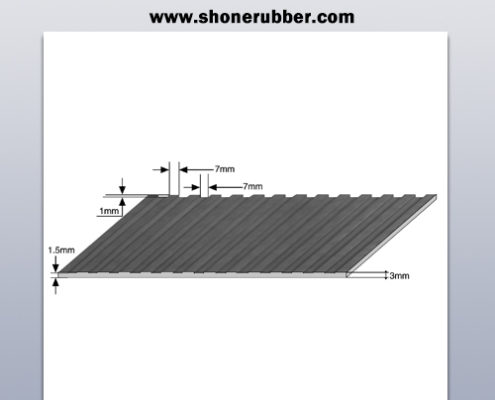 Corrugated Rubber Floor ShoneRubber