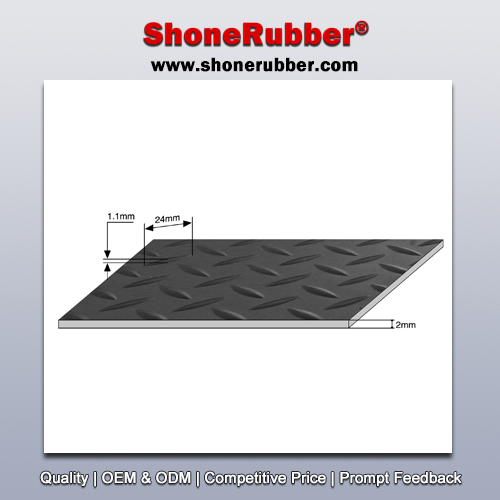 Diamond Tread Pattern Floor ShoneRubber