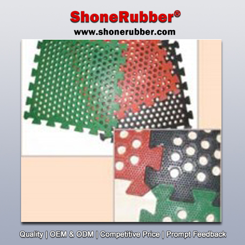 Interlocking Kitchen Mat - Mat ShoneRubber