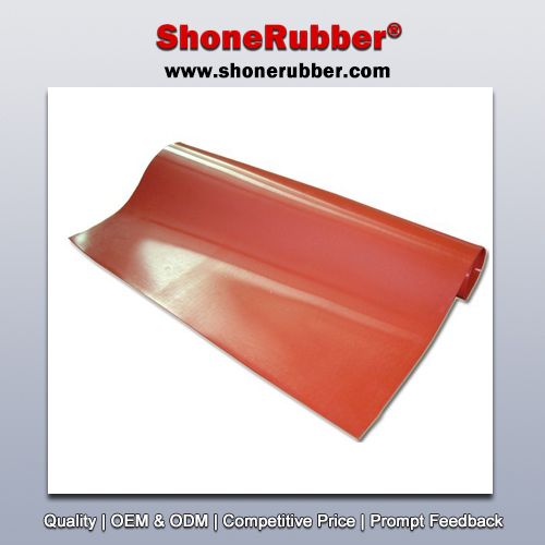 Red Pure Gum Sheet ShoneRubber